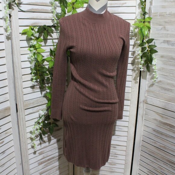 Abercrombie Dresses & Skirts - Abercrombie Long Sleeve Mock Neck Sweater Dress (800)